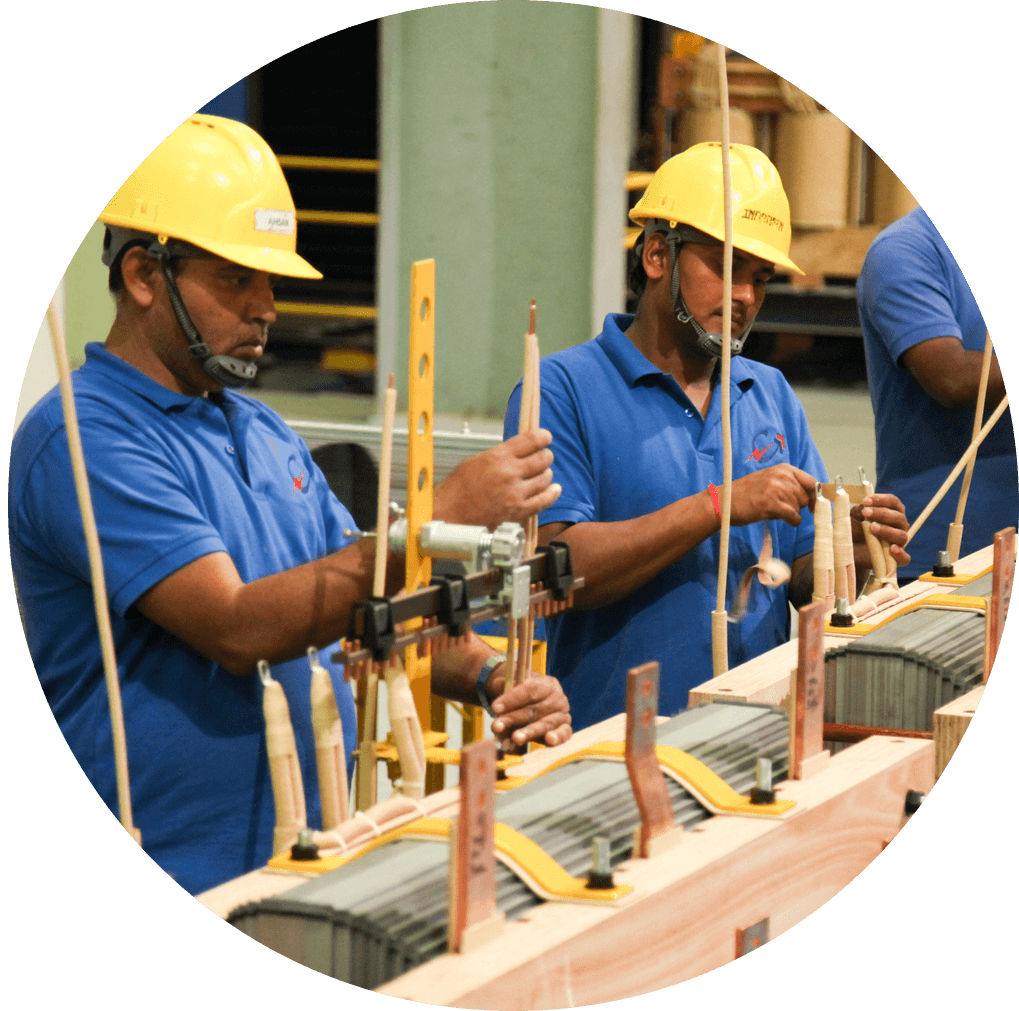 Transformer Active Part Core Coil Assembly