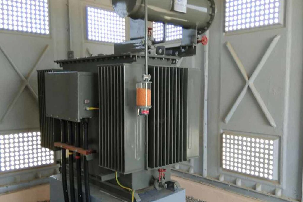 EUROGULF Field Engineers Performing Site Testing on Power Transformer