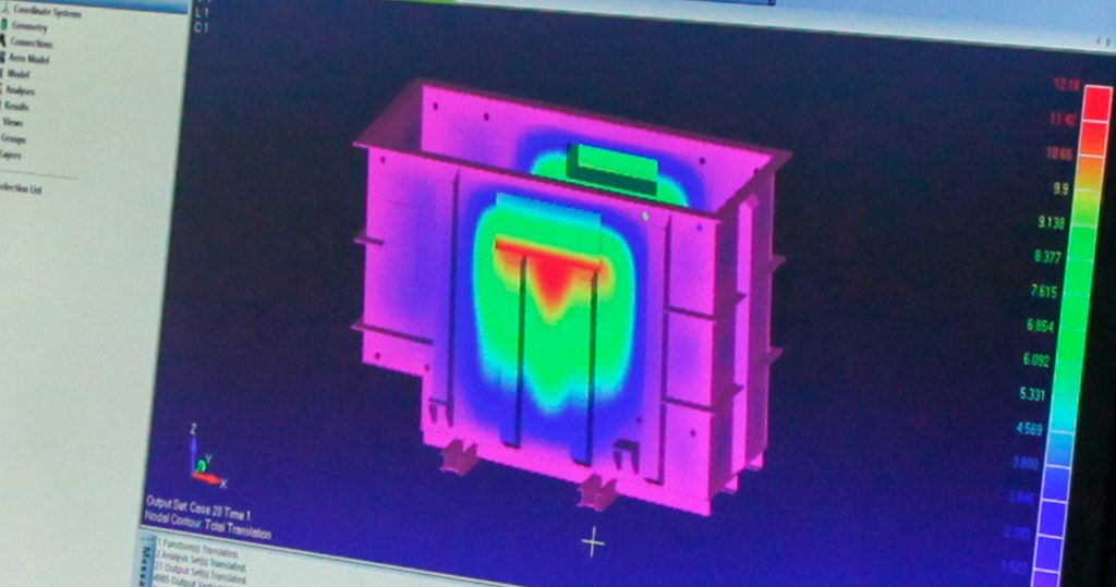 High Voltage Impulse Voltage Distribution Simulation